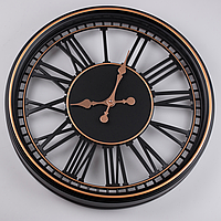 Часы настенные в стиле Лофт 49 см, стильные навесные классические часы для дома офиса кафе бара