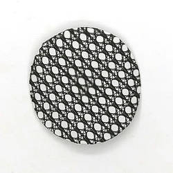 Сеточка для волос черная ажурная