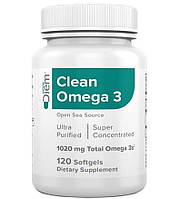 Жирні кислоти Omne Diem Clean Omega 3 120 softgels