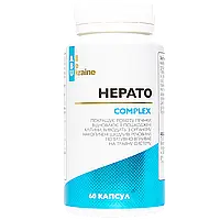 Растительный комплекс для печени с витаминами Hepato Complex ABU, 60 капсул