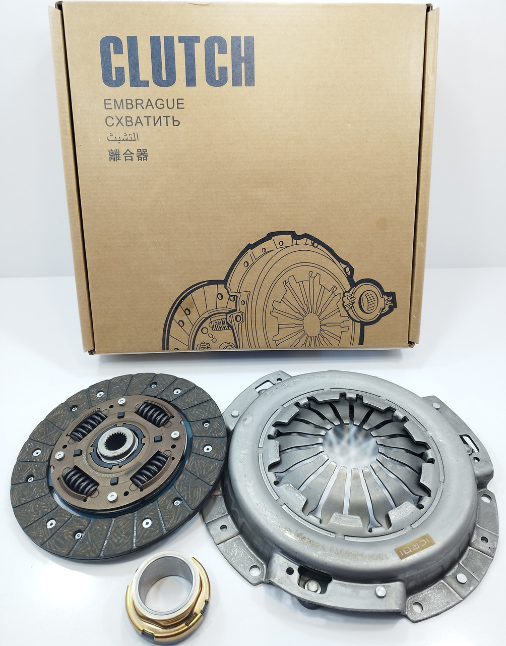 Зчеплення в складі (кошик + віск + Рухомий) Ланос 1,5 CRB Корея, фото 1