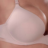 Бюстгальтер гладкий 6065 світлий фламінго з push-up Чашка B C, фото 2