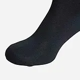 Набір чоловічих шкарпеток високих бавовняних Лео Classic 8 пар Білий/Чорний, фото 6