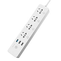 Сетевой фильтр Xiaomi Gosund Smart Power Strip CP5 4 розетки + 3 USB (White) [60560]