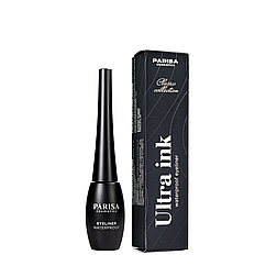 Підводка для очей глянцева чорна Parisa Cosmetics Cats Eyes Liner EL-201