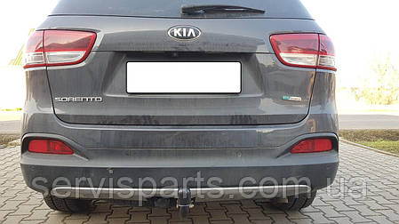 Фаркоп Kia Sorento 3 UM 2014-2020 (Кіа Соренто 3) польський гак на болтах, фото 1