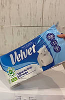 Туалетная бумага Velvet, 3-х шаровая 8 штук