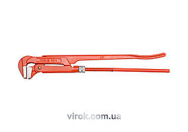 Ключ трубний з карбонової сталі VOREL 1", 90° [24]