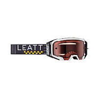 LEATT (2023/2024) GOGGLES VELOCITY 5.5 GOGGLE PEARL ROSE UC 32% - БІЛЕ/ГРАФІТОВЕ СКЛО РОЖЕВЕ ЗОЛОТО