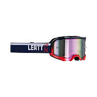 LEATT (2023/2024) GOGGLE VELOCITY 4.5 IRIZ GOGGLE ROYAL PURPLE 78% - КОЛІР ТЕМНО-СИНІЙ/ЧЕРВОНИЙ/БІЛИЙ