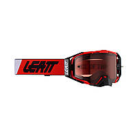 LEATT (2023) GOGGLE VELOCITY 6.5 GOGGLE RED ROSE UC 32% - ЧОРНІ/ЧЕРВОНІ ЛІНЗИ ROGE GOLD