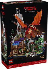 Конструктор LEGO Ideas Dungeons & Dragons легенда про червоного Дракона (21348)