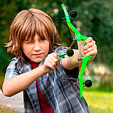 Іграшковий лук з мішенню BULLZ EYE Zing AS200G 3 стріли та мішень, Toyman, фото 7