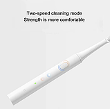 Електрична зубна щітка Xiaomi Mijia Sonic Electric Toothbrush T100 White, фото 5