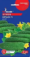 Огірок Зятек F1 гібрид дуже ранній високоурожайний хрусткий без гіркоти, паковання 10 шт.