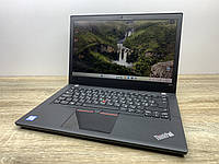 Ноутбук Lenovo ThinkPad T480 14 FHD IPS TOUCH/i7-8650U/Nvidia MX150 (2GB)/8GB/SSD 240GB Б/У А-