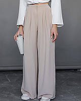 Женские стильный штаны свободного кроя ткань: костюмка Мод 216