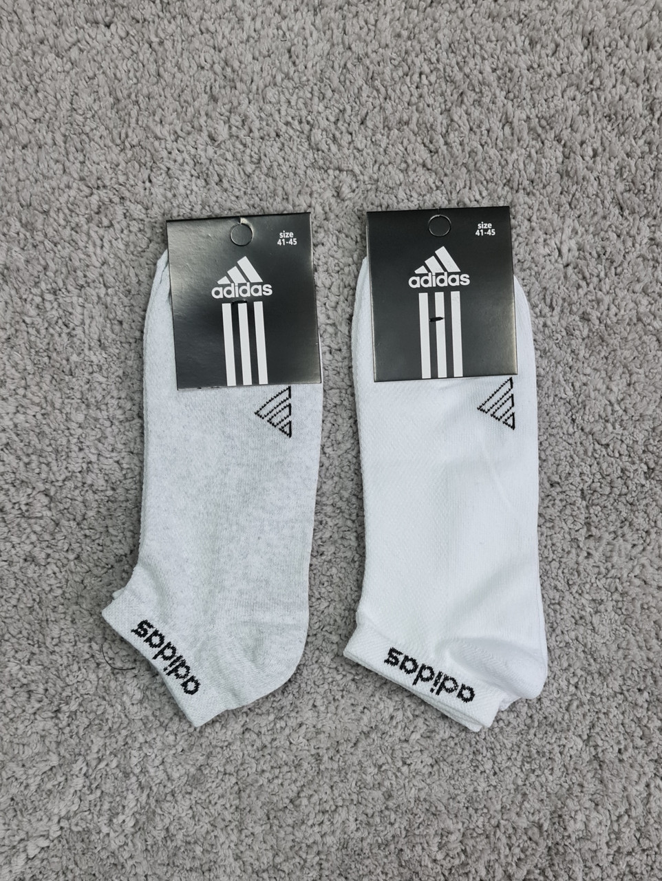 Шкарпетки чоловічі adidas бавовняні до кісточки короткі спортивні