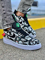 Nike Air Force 1 Black White 4