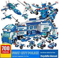 Лего, Конструктор полицейский участок 700шт! LEGO