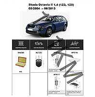 Комплект фільтрів Skoda Octavia II 1.4 (2004-2006) WIX