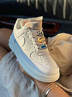 Nike Air Force 1 White Beige 4