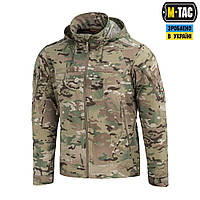 M-Tac военная весенняя куртка мультикам мужская армейская демисезонная ветровка с капюшоном Flash MC M