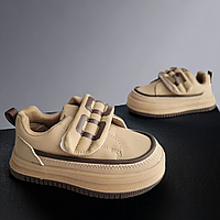 Детские кроссовки кеды, легкая обувь для девушек на липучке в РАЗМЕРЕ: 26-31
