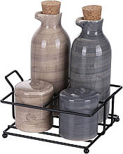 Набір для спецій 5 предметів Villa d'Este Home Tivoli (B0BPCX3QN6) 4364