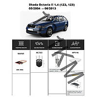 Комплект фільтрів Skoda Octavia II 1.4 (2006-2013) WIX