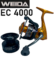 Катушка Weida EC 4000 (5+1 BB 5.2:1) спиннинговая с дополнительной шпулей