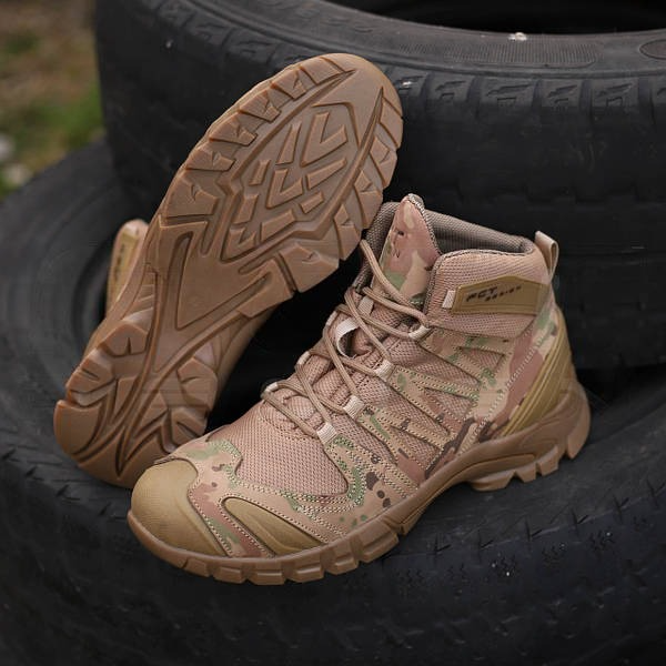 Черевики демісезонні Salomon-Inspired Tactical Membrane Boots Gore-Tex Мультикам - фото 1 - id-p2150021091
