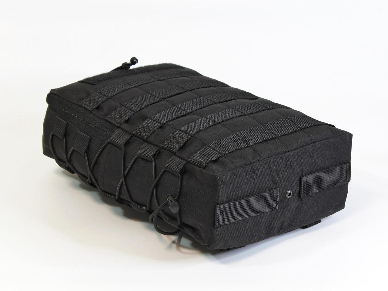 Штурмовий рюкзак 10л з кишенею під гідратор Чорний - фото 4 - id-p2150021171