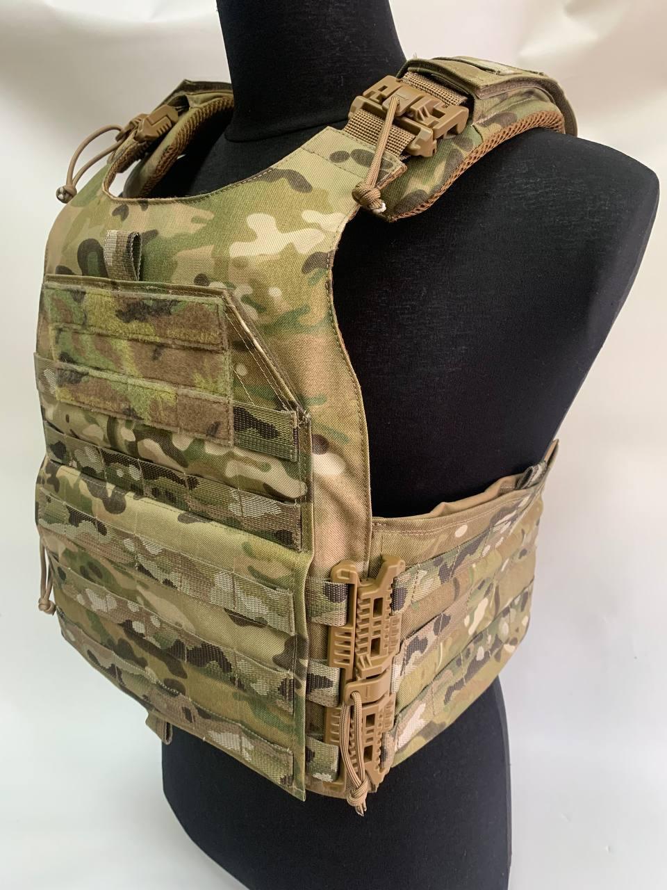 Плитоноска М-2 із швидким скиданням Cordura Multicam Original 725D - фото 3 - id-p2150021180