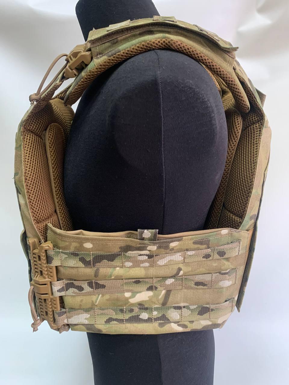 Плитоноска М-2 із швидким скиданням Cordura Multicam Original 725D - фото 4 - id-p2150021180