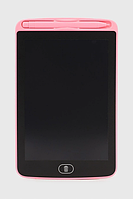 Графический LCD планшет Writing Tablet 8,5" со стилусом детский для творчества и рисования Розовый (2729)