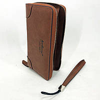 Кошелек кожаный мужской Baellerry leather brown. SK-356 Цвет: коричневый tdmv