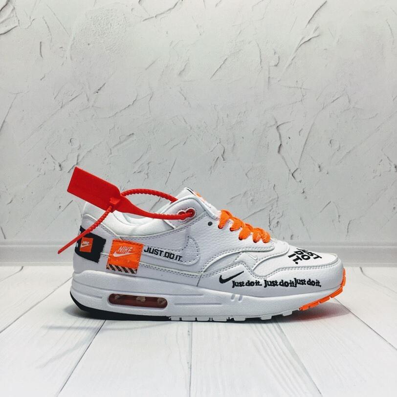 Nike Air Max 87 Just DO IT White Orange