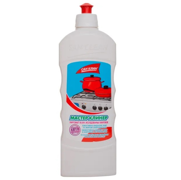 Ч/з для видалення жиру Мастер Клінер "San Clean"  500 мл