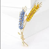 Брошка Значок України Колосок Колоски українські українське, фото 6