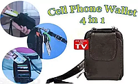 Кошелек-портмоне Cell Phone Wallet 4 в 1 на 7 отделений