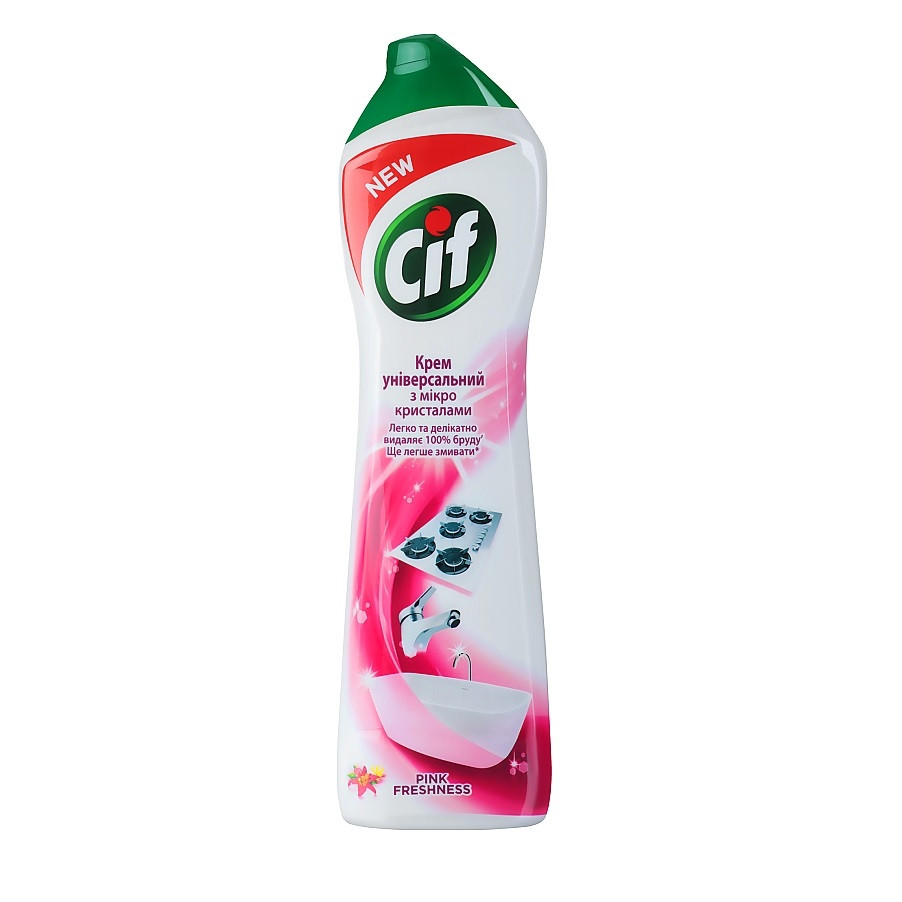 Ч/з Сіф "Cif" 500мл крем рожева свіжість PINK