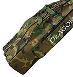 Чохол для вудилищ 3 секції 150см з місцем для котушок, фото 3