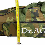 Чохол для вудилищ 3 секції 150см з місцем для котушок, фото 4