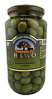 Оливки зелёные пальчики 1000 г ( сухой вес 550 г )Bravo Chupadedos Испания