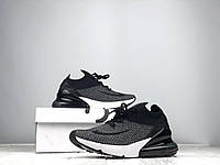 Nike Air Max 270 Flyknit Black Grey White