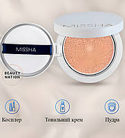 Увлажняющий тональный  кушон для лица Missha Magic Cushion Moist Up SPF 50+/PA+++, 15 г