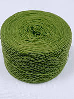 Нитки акриловые для вышивки 5 г цвет зеленый 326
