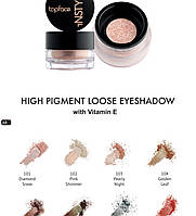 Розсипчасті тіні для повік Topface Instyle High Pigment Loose Eyeshadow, 3.5 г (на выбор)