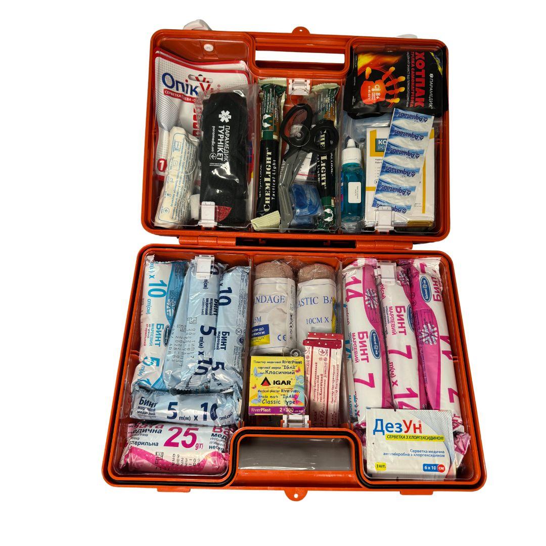 Аптечка медицинская автомобильная АМА-1 Евростандарт PRO расширеная (в ...